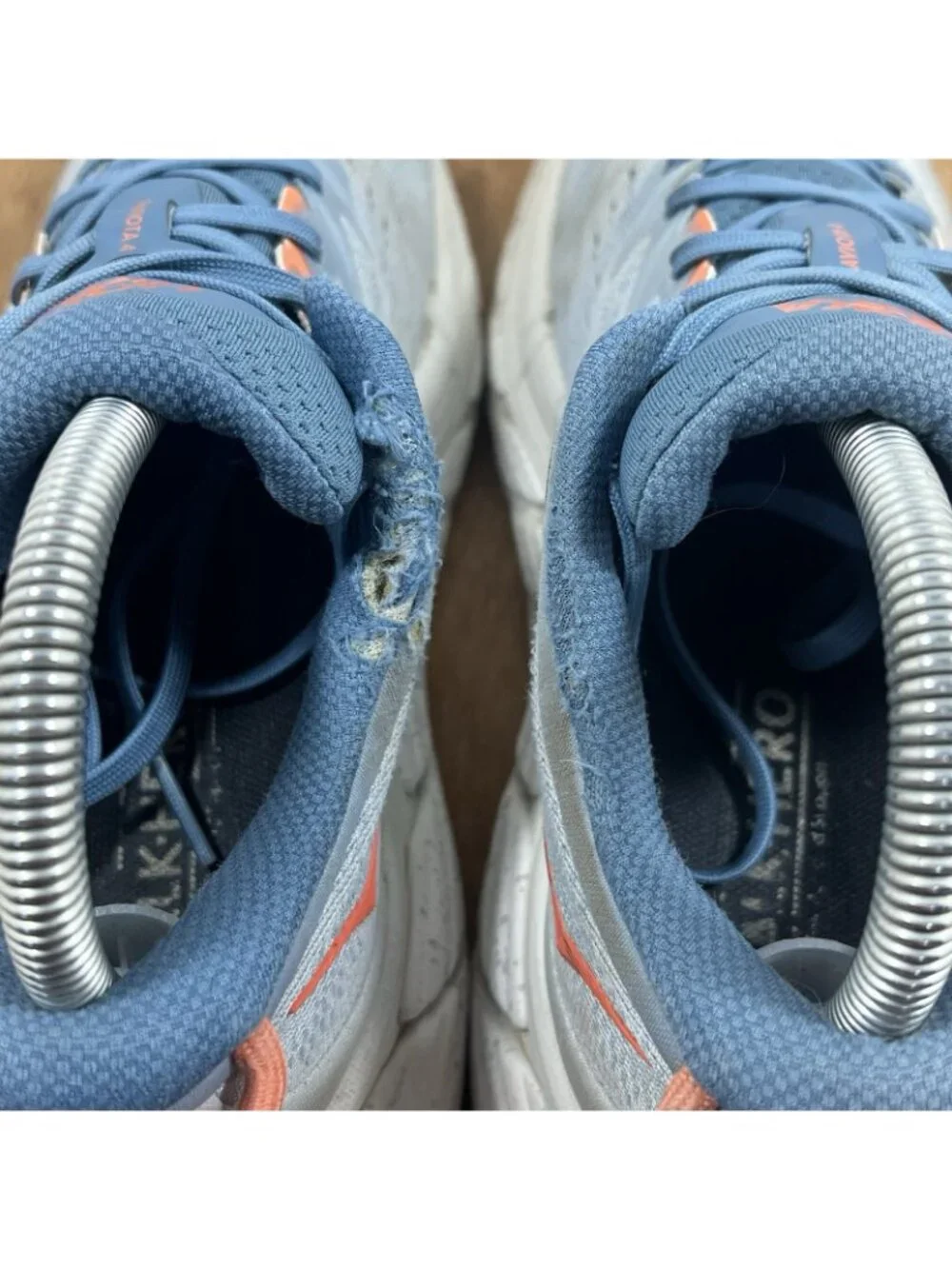 Hoka One One Gaviota 4 Women's Size 8 D Wide Blue Running Sneakers